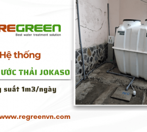 Hệ thống xử lý nước thải Jokaso công suất 1m3/ngày - Đảm bảo nước thải đạt chuẩn an toàn