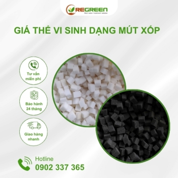 Giá thể vi sinh dạng mút xốp