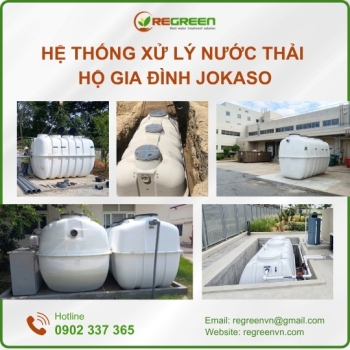 Hệ thống xử lý nước thải hộ gia đình JOKASO