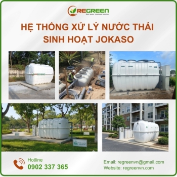 Hệ thống xử lý nước thải sinh hoạt jokaso