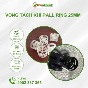 Vòng tách khí Pall Ring 25mm
