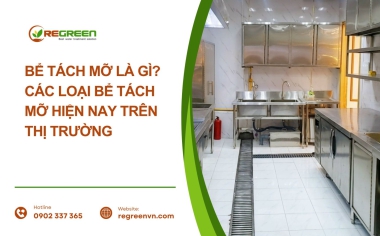 Bể tách mỡ là gì? Các loại bể tách mỡ hiện nay trên thị trường