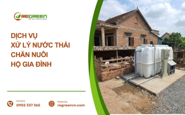 Dịch vụ xử lý nước thải hộ chăn nuôi hộ gia đình