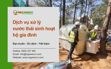 Xử lý nước thải sinh hoạt gia đình: Giải pháp Johkasou 