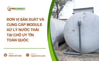 Đơn Vị Sản Xuất Và Cung Cấp Module Xử Lý Nước Thải Tại Chỗ Uy Tín Toàn Quốc