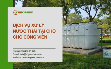 Xử lý nước thải tại chỗ cho công viên - Công ty xử lý nước thải uy tín