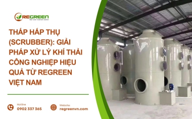 Tháp hấp thụ (scrubber): Giải pháp xử lý khí thải công nghiệp hiệu quả từ ReGreen Việt Nam
