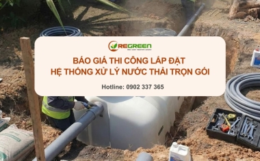 Báo giá thi công lắp đặt hệ thống xử lý nước thải trọn gói