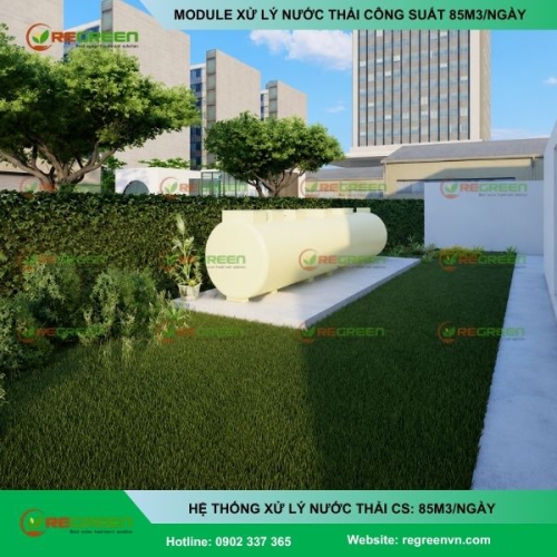 Module xử lý nước thải JOKASO 85m3/ngày