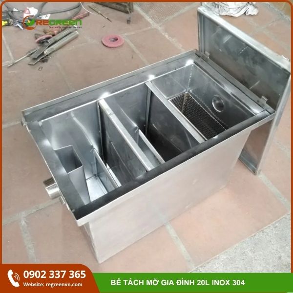 Bẫy tách mỡ 20l