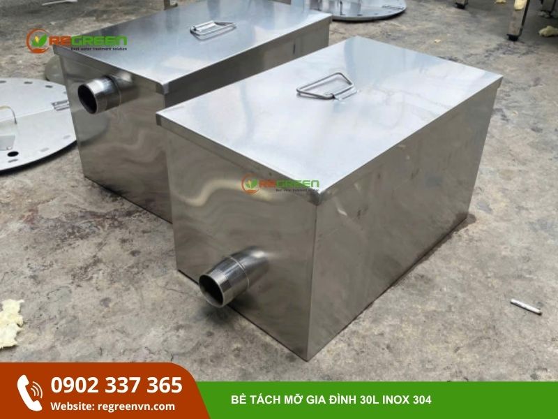 gia công bể tách mỡ
