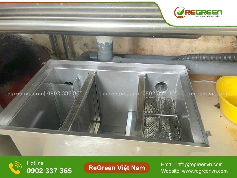 bể tách mỡ gia đình