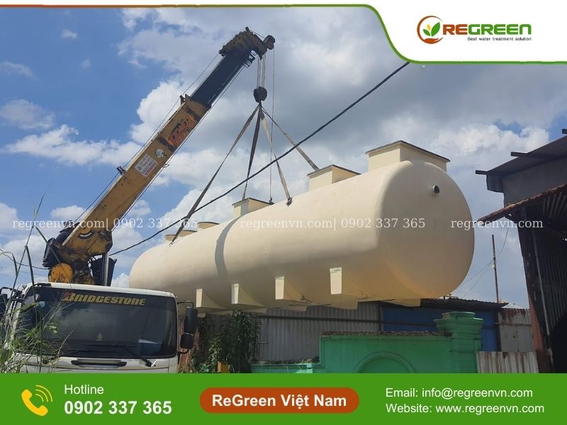 Cách lắp bể phốt