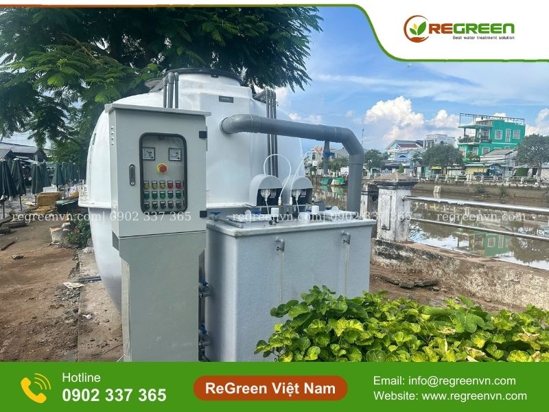 Công ty xử lý nước thải sinh hoạt\