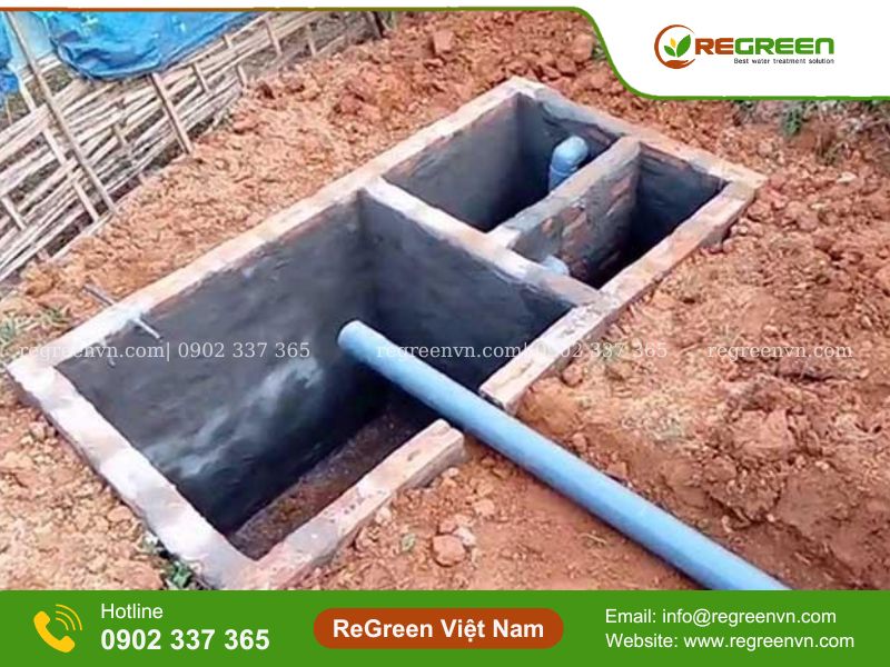 Thiết Kế Bể Phốt 3 Ngăn Đạt Đúng Kỹ Thuật, Đảm Bảo Vệ Sinh