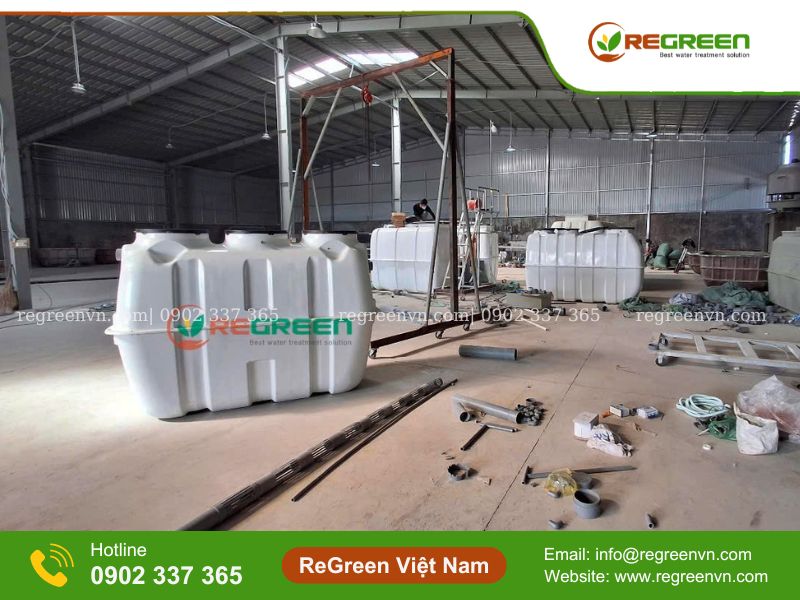 bể xử lý nước thải