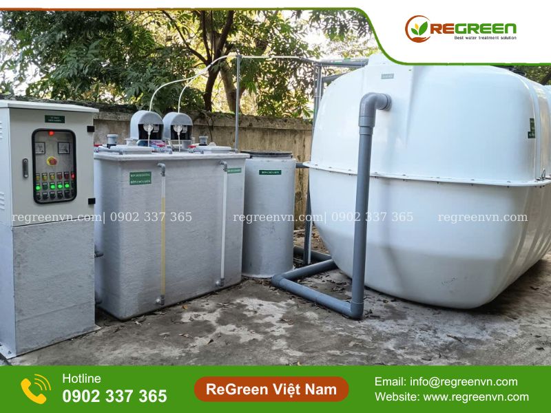 Xử lý nước thải tại chỗ tại Thái Nguyên