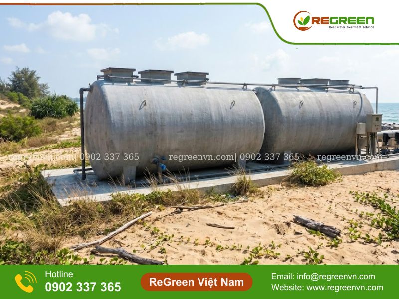 Nước thải nhà hàng, dịch vụ du lịch biển
