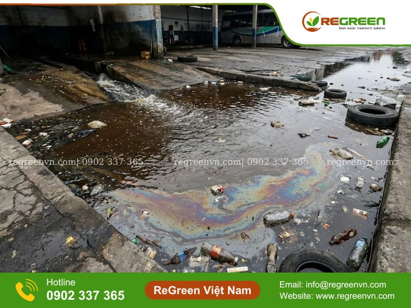 Nước thải bến xe