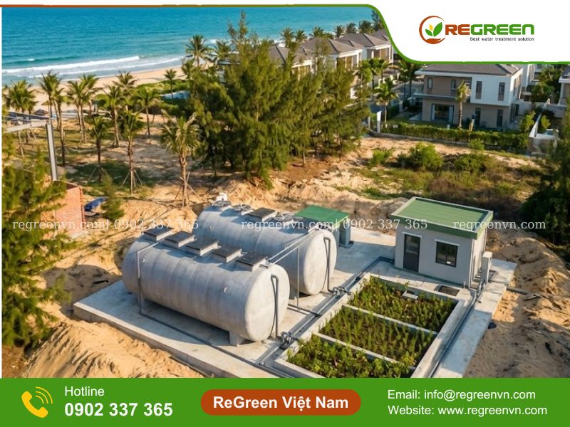 xử lý nước thải sinh hoạt ven biển
