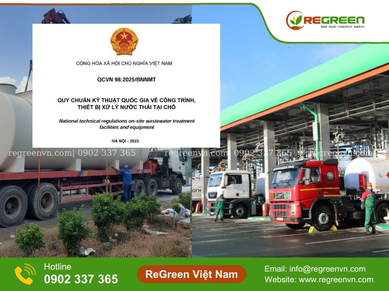 Quy định xả thải cho bến xe đạt chuẩn QCVN