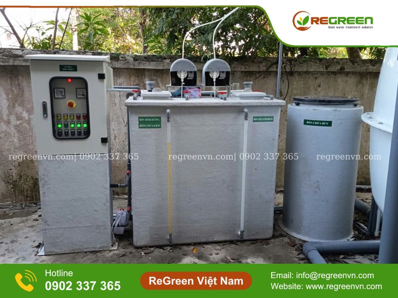 Quy trình xử lý nước thải tại Thái Nguyên