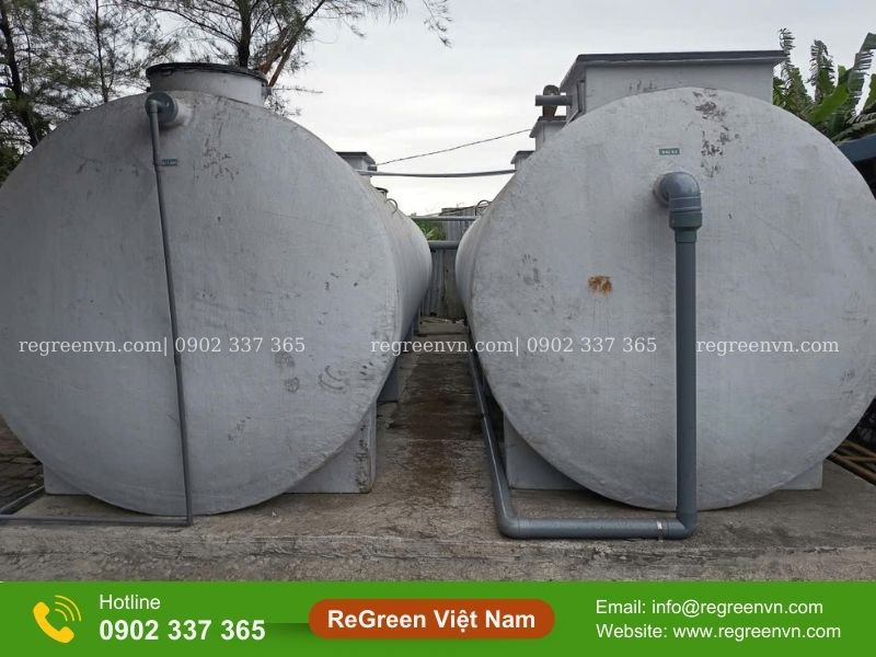 Trạm xử lý nước thải tại Thái Nguyên