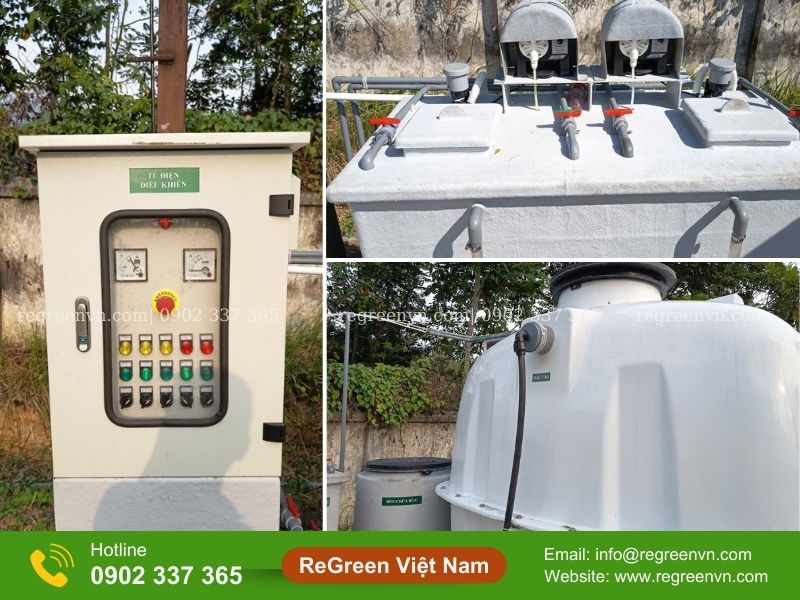 Trạm xử lý nước thải tự động