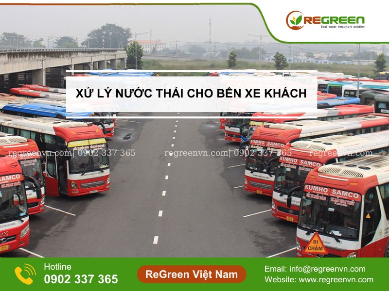 Xử lý nước thải bến xe