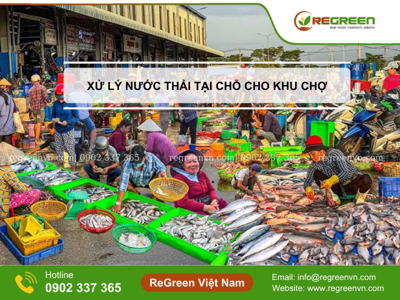 Xử lý nước thải chợ