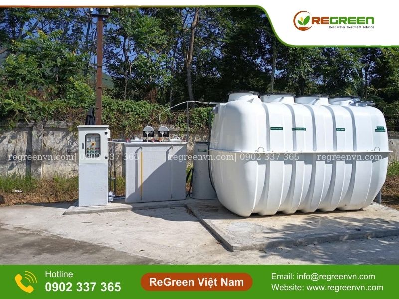 Xử lý nước thải công suất 6m3