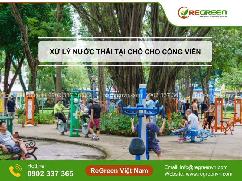 Xử lý nước thải công viên