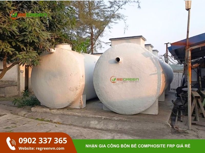 Bể composite lắp ghép
