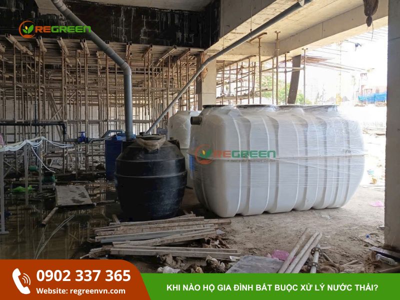 bể composite xử lý nước thải sinh hoạt