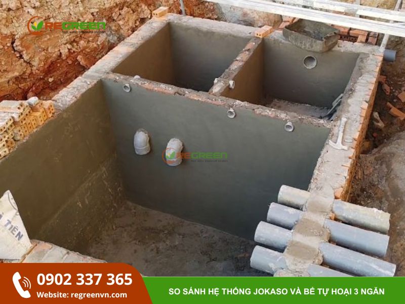 bể tự hoại 3 ngăn