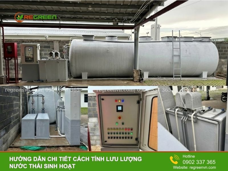 bể tự hoại xử lý nước thải sinh hoạt