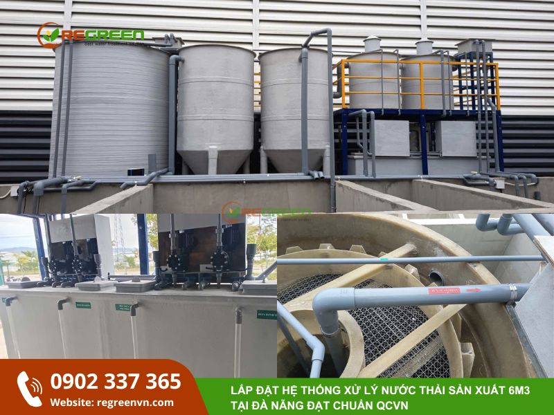 bể xử lý nước thải tại đà nẵng