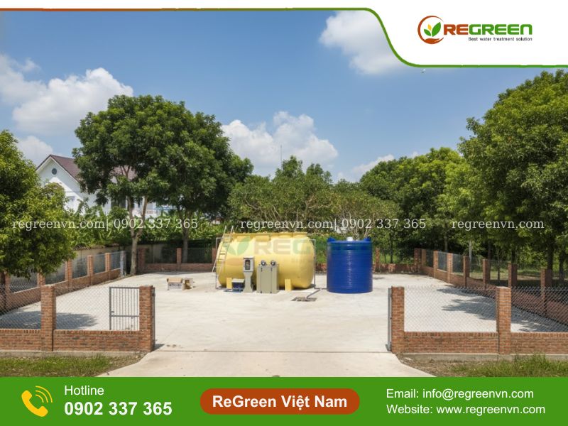 Bể xử lý nước thải y tế