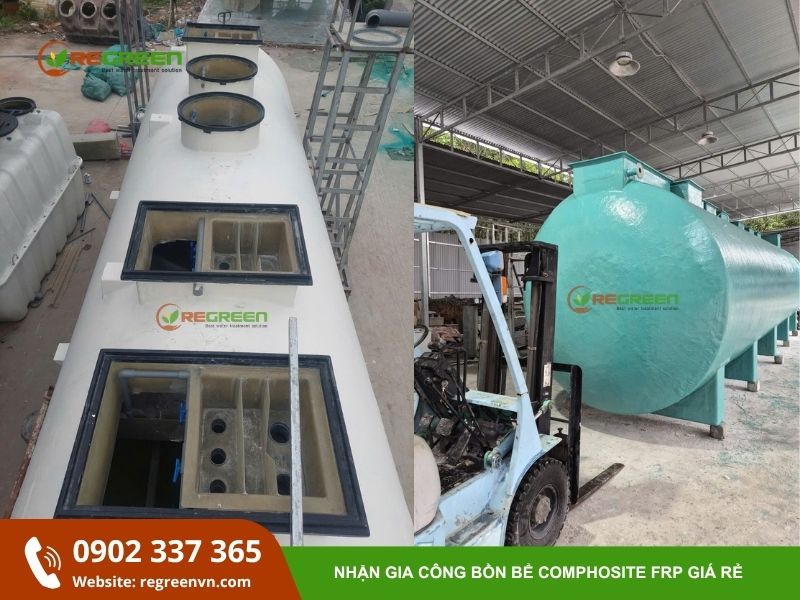 Bồn nước lắp ghép composite