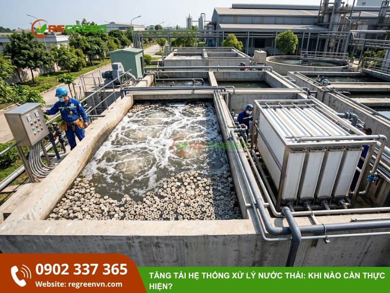 cải tạo bể xử lý nước thải