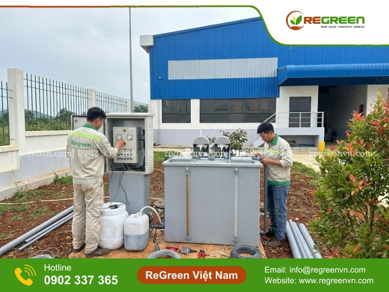 Cải tạo hệ thống xử lý nước thải