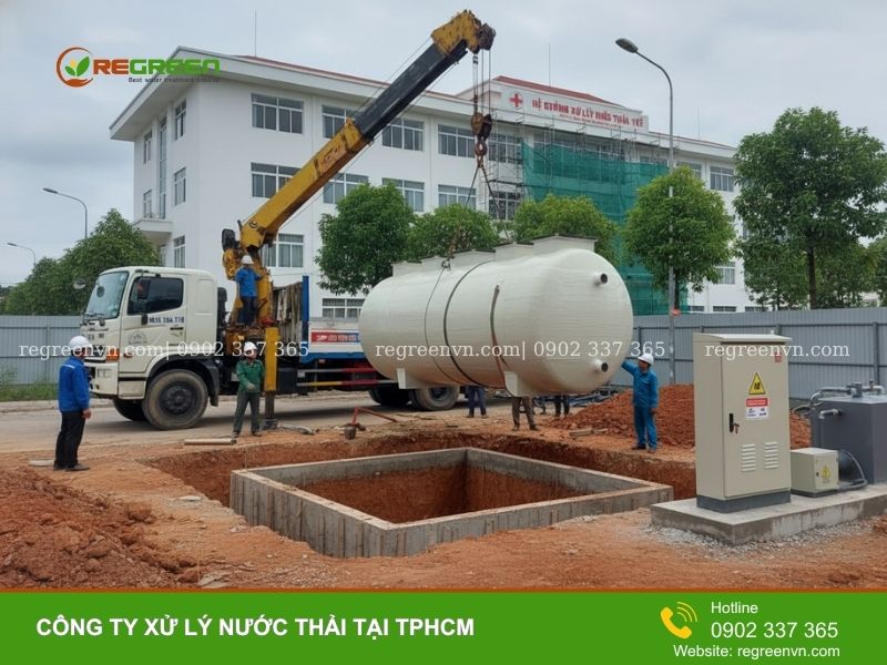 công ty xử lý nước thải tại TPHCM