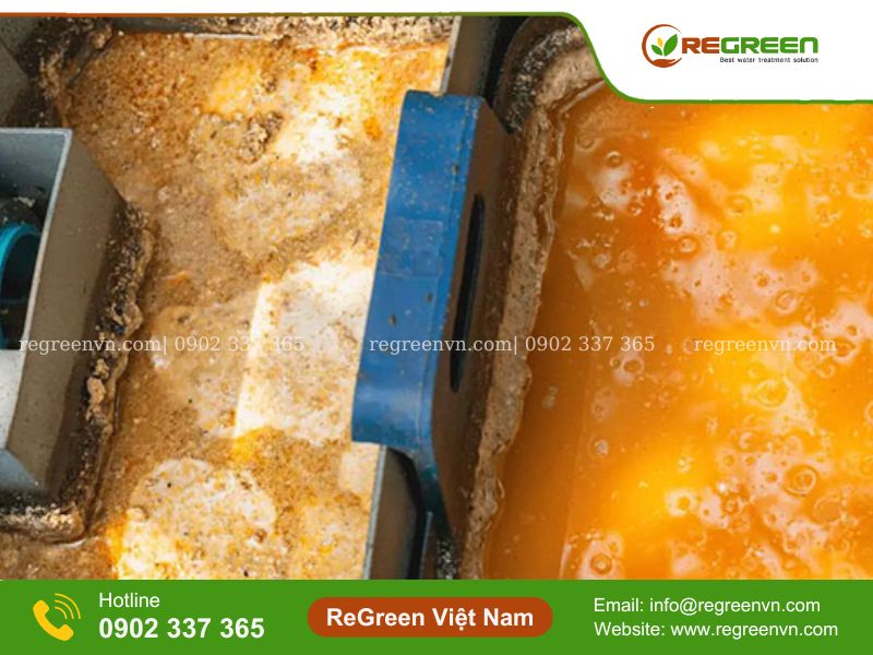 Quy định lượng dầu mỡ trong nước thải