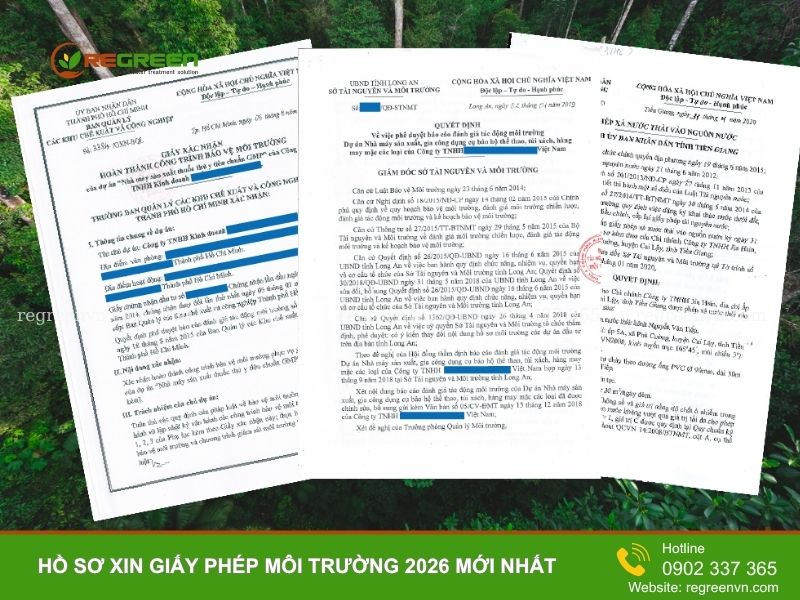 dịch vụ tư vấn giấy phép môi trường