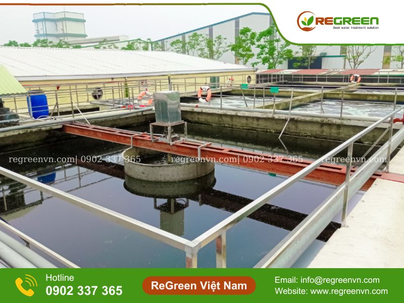 Xử lý độ màu nước thải sinh hoạt