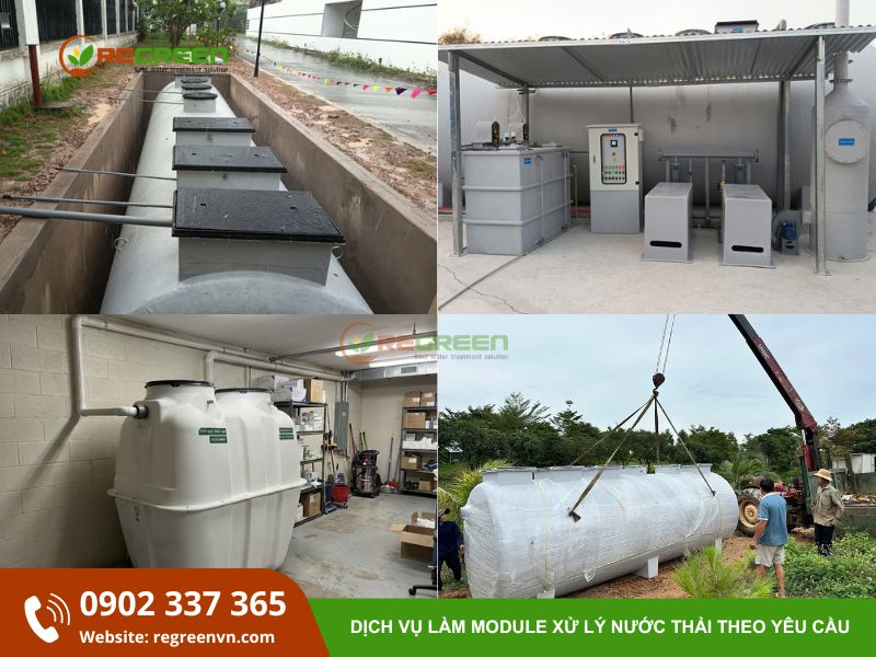 giá module xử lý nước thải