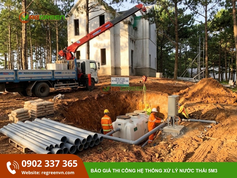 giá module xử lý nước thải