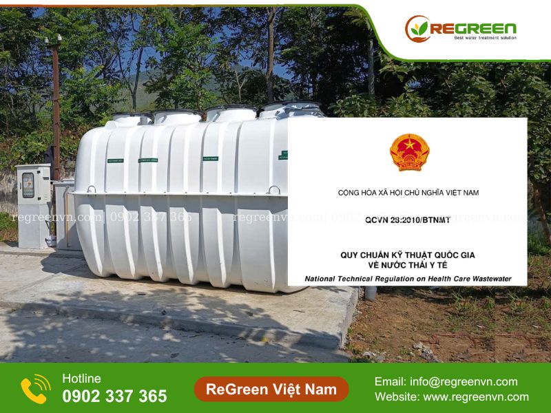 giải pháp xử lý nước thải y tế đạt chuẩn QCVN