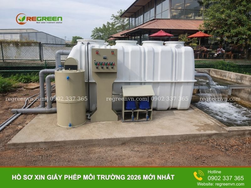 Mẫu báo cáo đề xuất cấp giấy phép môi trường
