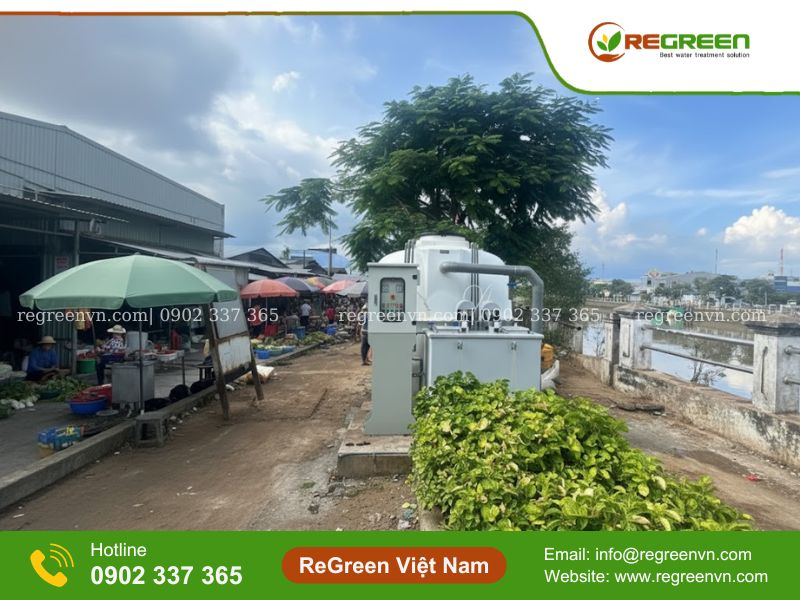 module xử lý nước thải tại chỗ